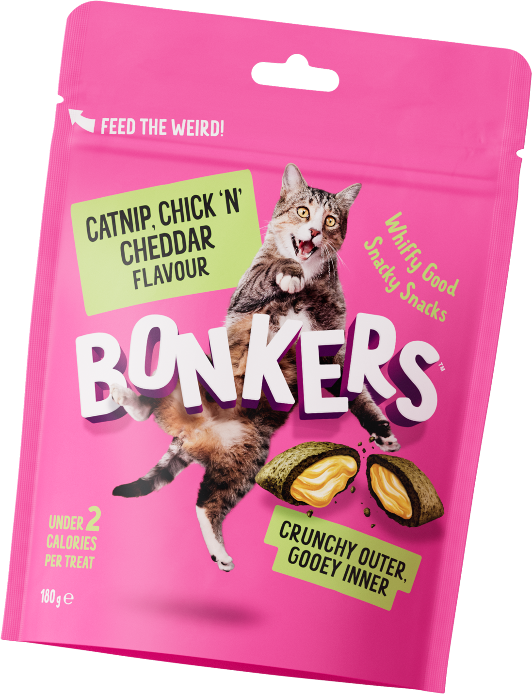 Catnip, Chicken & Cheese Flavour